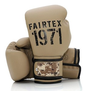 FARTEX BGV25 Fairtex F-Day 2 Desert Operation Boxing Gloves 페어텍스 밀리터리2 글러브